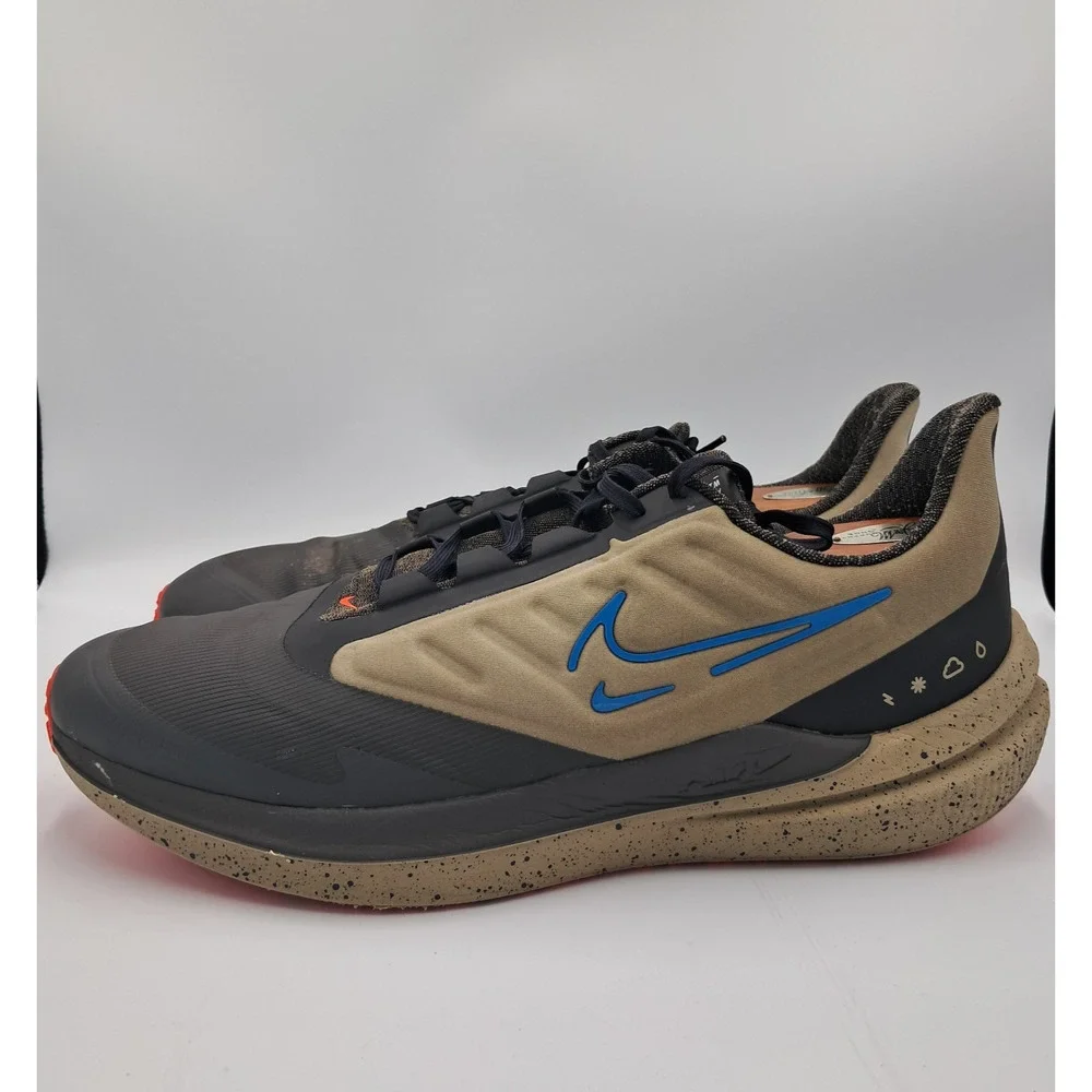 Size 13 - Nike Air Winflo 9 Shield 'Medium Ash Laser Blue - DM1106-200